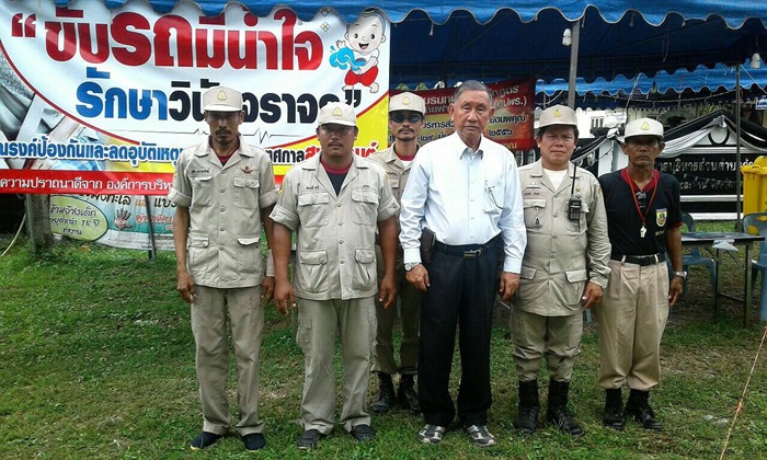 โครงการรณรงค์ป้องกันและลดอุบัติเหตุทางถนนช่วงเทศกาลสงกรานต์ ประจำปี 2560